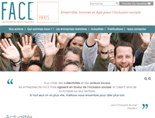 Tablet Screenshot of face-paris.org